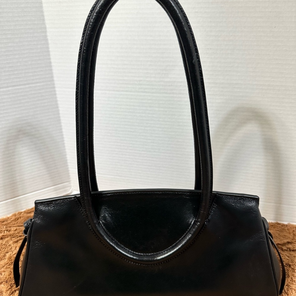 Staud Black Leather Shoulder Bag - Picture 12 of 14
